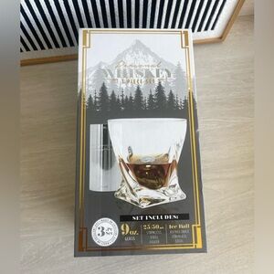 New - Personalized Whiskey Glass Set